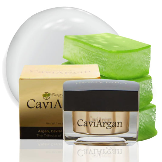 Essence Of Argan Caviargan Anti Aging Face Cream with Argan Oil, Matrixyl & Botanicals - Hydrating Face Moisturizer Wrinkle Cream - Anti-Aging Formulzza for Reducing Fine Lines and Dullness - 1 Fl Oz