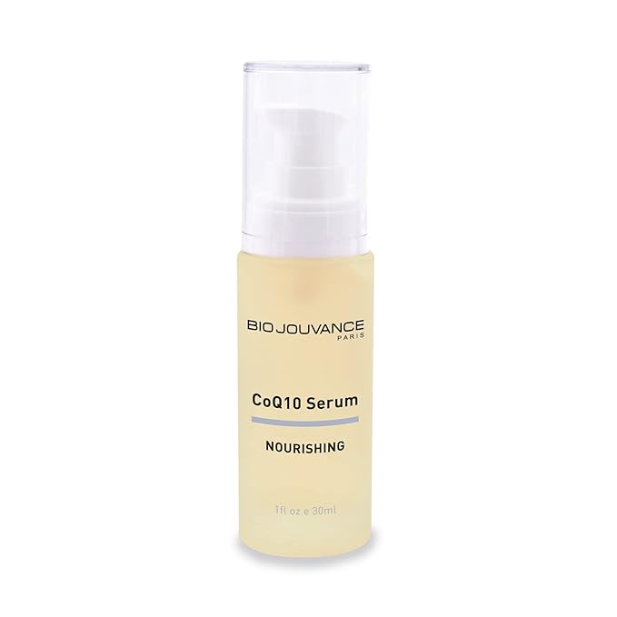 CoQ10 Serum 1oz / 30ml - Nourishing | Strong Antioxidant | Anti-Aging | Oxygenate the Cells | Daily Facial Skin Care Treatment Regimen | Made in France