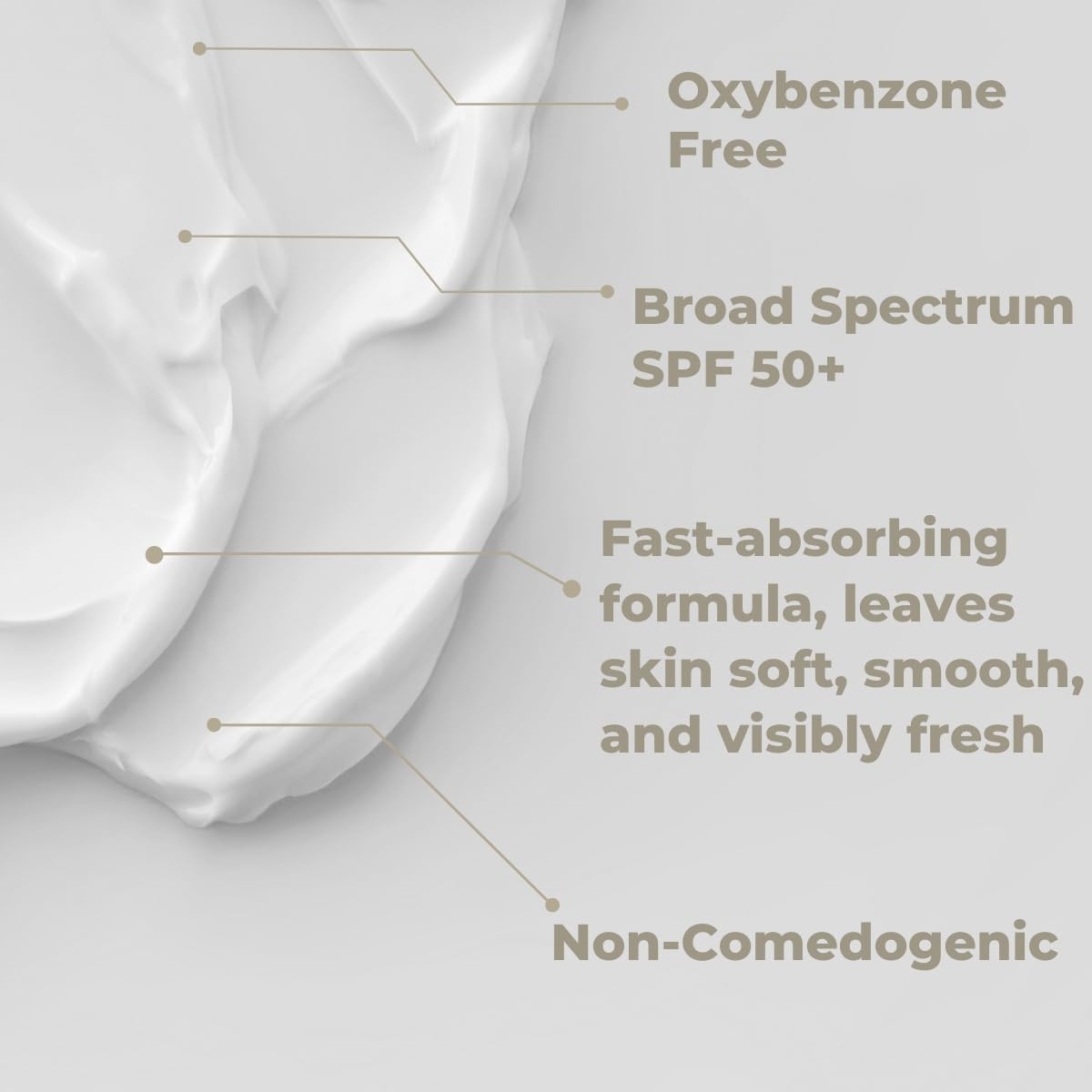 ivoryloom SPF 50 PA++++ Mineral Sunscreen | Fast Absorbing Hydration with Rice Ferment, Niacinamide, Hyaluronic Acid, Titanium Dioxide | Broad Spectrum | No White Cast | Reef Safe | 1.7 OZ