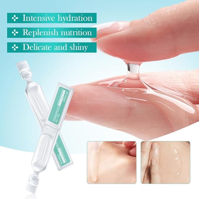 60PCS Ultra Hydrating Serum for Face, Hyaluronic Acid Serum Tubes, Hydrating, Smoother Skin, Anti-Aging serum for All Skin Tyes, Travel-Size Single-Use Vials Skincare(3.04 Fl Oz (Pack of 2))