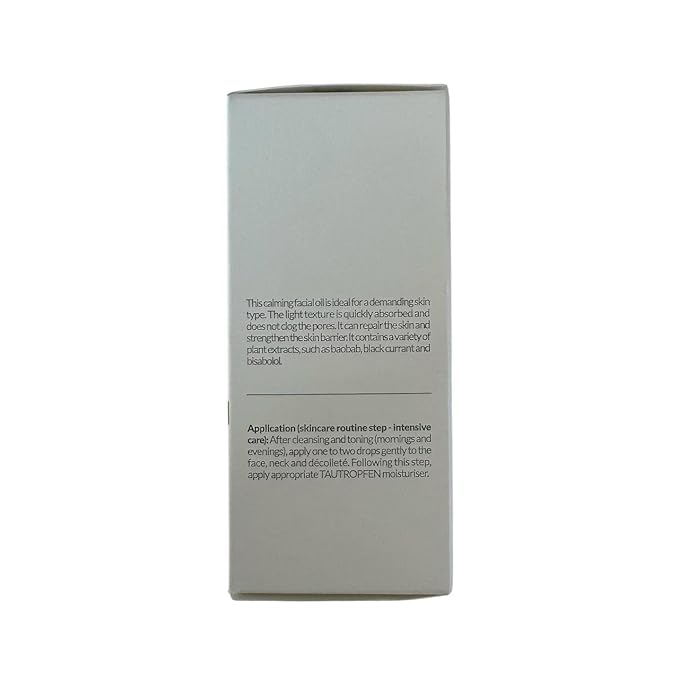 natural cosmetics, skincare, soothing facial oil for all skin types with baobab, 35 ml