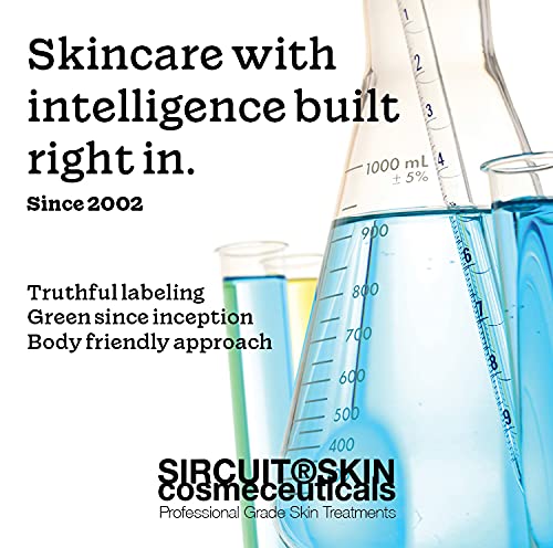 Sircuit Skin I. CEE. U.+ Firming Anti-Aging Eye Gel - Soothing Eye Moisturizer with Jojoba Oil, Shea Butter, Kombucha - Eye Lifting Gel Promotes the Appearance of Youthful Looking Skin (0.5 oz)