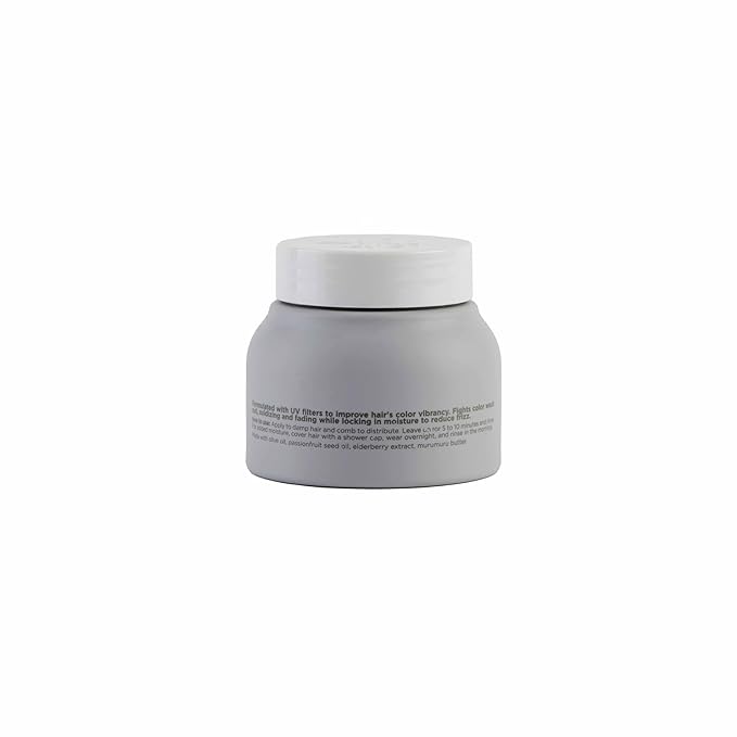 Hairitage Color Check Color Care Hair Mask for Color-Treated Hair and Dry & Damaged Hair - UV Protection - Strengthening Moisture Repair Hair Treatment - Color-Safe Hair Mask - 8 fl oz