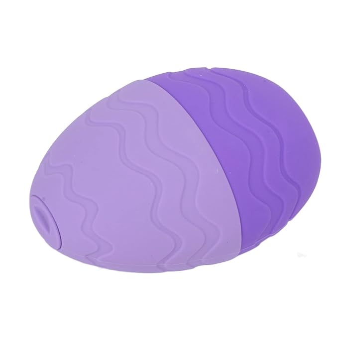 Yosoo Silicone Egg Shaped Eye & Face Puffiness Relief Massage Ice Roller - Portable Ice Facial Roller