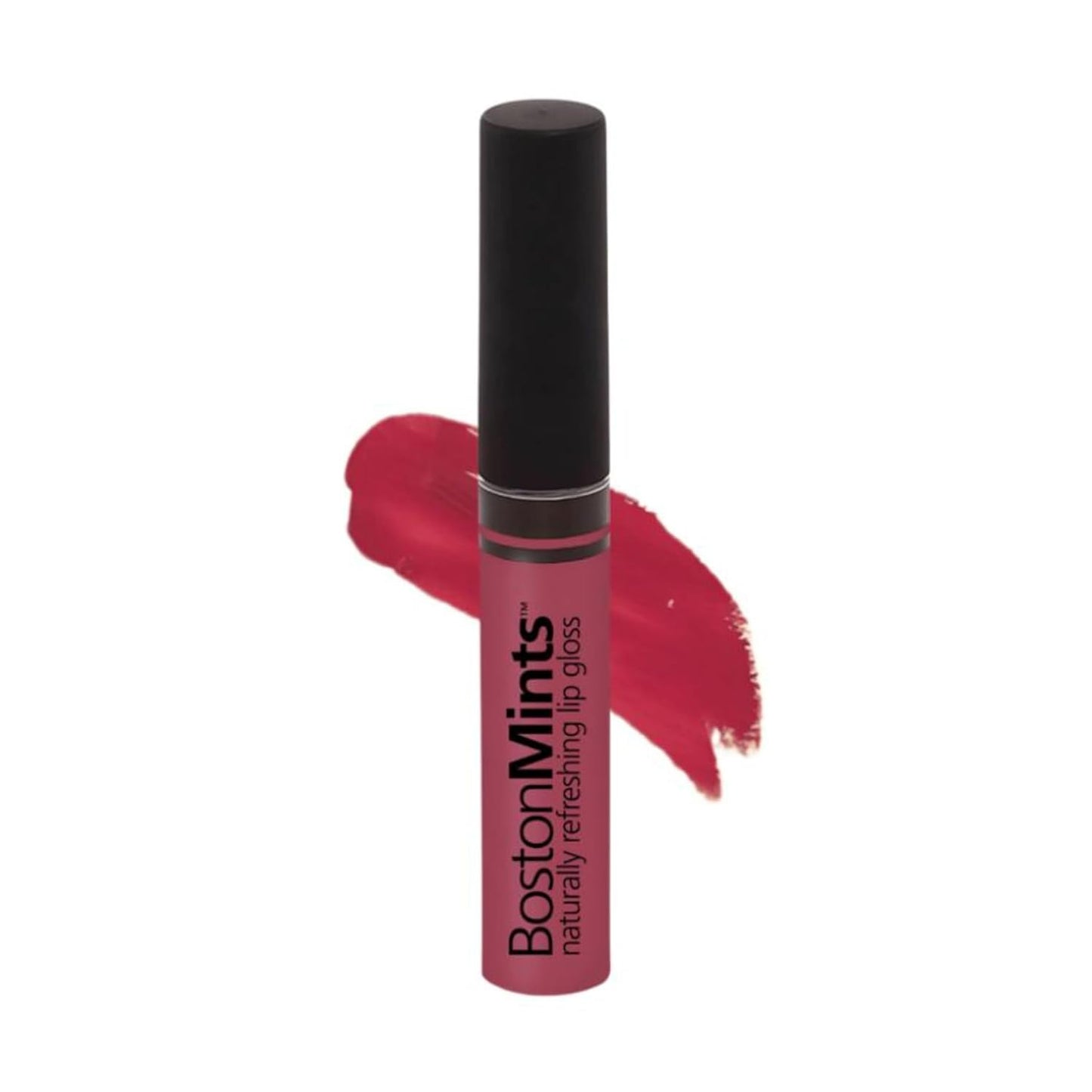 Dot Rose Lip Gloss (.25oz) -Vegan, Gluten-Free, Cruelty -Free formula with Aloe, Vitamins C & E, Spearmint extract and a sheer shine finish for soft, hydrated lips.