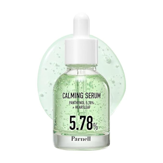 Parnell Panthenol 5.78% | 30ml / 1.01 fl.oz. | Heartleaf Calming Serum, soothing & moisturizing serum, korea skin care, korea beauty