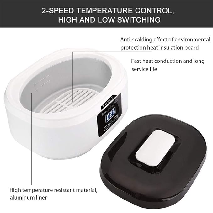 Paraffin Wax Machine for Hand and Feet，Touchscreen Paraffin Wax Warmer with 1.98lb Wax Moisturizing Paraffin Spa Wax Bath Kit, Large Capacity at Home for Smooth and Soft Skin（White）