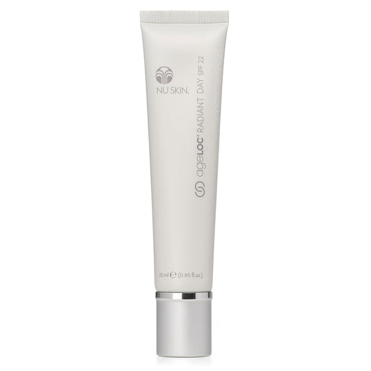 Nu Skin ageLOC Radiant Day SPF 22 | Broad-Spectrum UV Protection | Lightweight, Non-Greasy Daily Sunscreen | Supports Skin Hydration & Defense | Daily Skin Care | 30-Day Supply