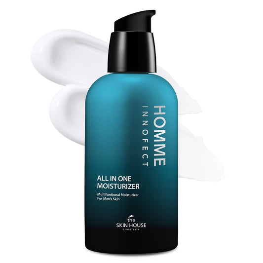 The Skin House Homme Innofect All In One Moisturizer [Korean Skin Care, for men,Moisturizer,Lightweight Formula, Deep Hydration 130ml,4.4fl.oz]