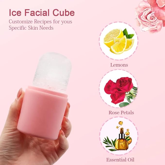 Silicone Face Ice Massager and Contourer (Lavender)