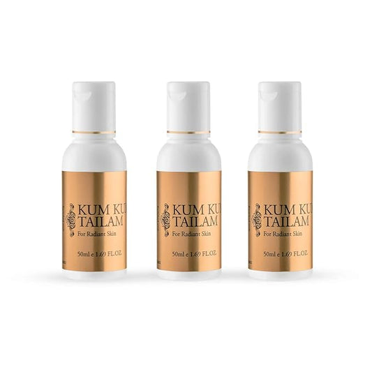 Kum Kumadi Tailam Oil For Blemishes & Scars 50 Ml Pack Of 3