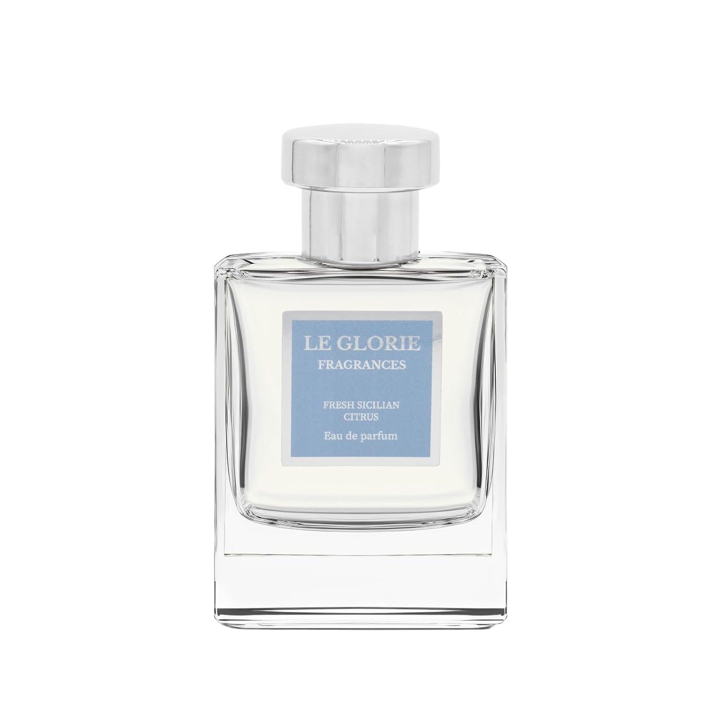 Inspired by L*ght Blue, Fresh Sicilian Citrus EDP, Long Lasting 12-14 Hours Perfume Spray for Men, Unisex, All Skin Types, Cruelty Free - 1.7 Fl oz 50ml