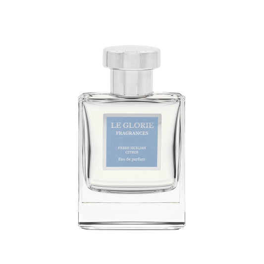 Inspired by L*ght Blue, Fresh Sicilian Citrus EDP, Long Lasting 12-14 Hours Perfume Spray for Men, Unisex, All Skin Types, Cruelty Free - 1.7 Fl oz 50ml