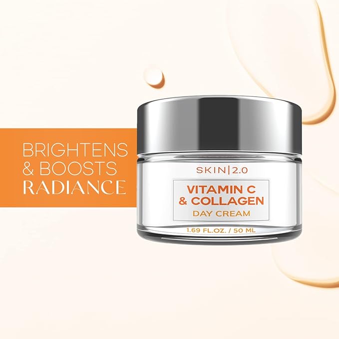Vitamin C and Collagen Beauty Value Set - Serum, Moisturizer, Under Eye Pads & Face Sheet Masks