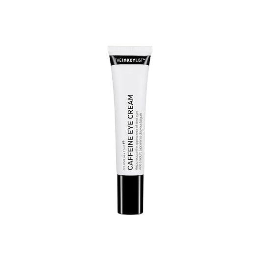 The INKEY List Caffeine Eye Cream, Reduce Eye Puffiness and Dark Circle, Blur Fine Lines, 0.5 fl oz