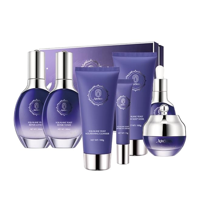 7 Piece Skincare Set Full-size skin care Product Hydration Sensitive Skin Moisturizing Nourishing Firming Not Greasy Skin Care Kit for Women