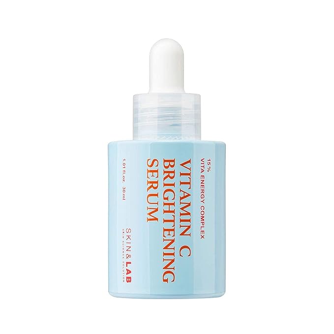 [SKIN&LAB] Vitamin Skincare Set: Includes Vitamin C Brightening Serum and Vitamin B Gel Cream