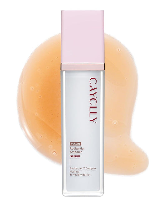 Redbarrier Ampoule Serum | Anti-Aging Face Serum with Peptides & Niacinamide to Visibly Smooth Expression Lines & Wrinkles | Vegan Korean Skincare for Firming & Radiance, 1.69 fl. oz