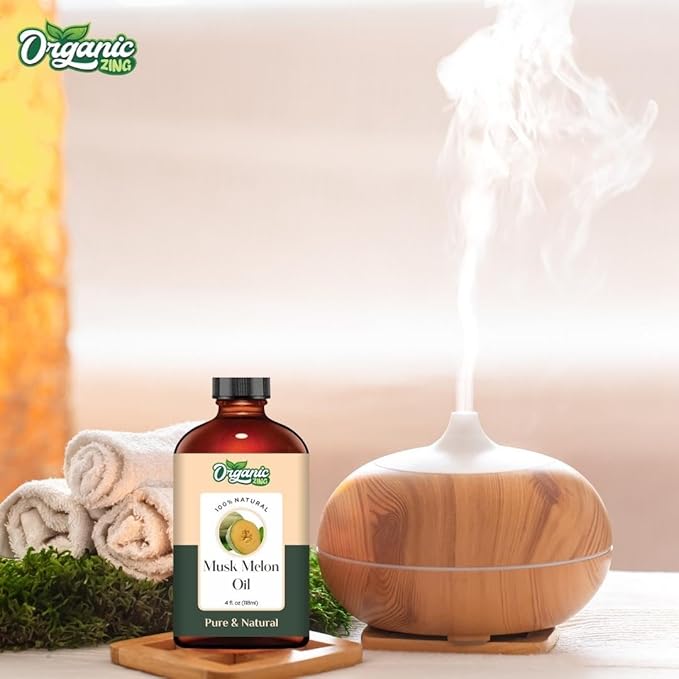 Musk Melon (Cucumis Melo) Oil | Pure & Natural Carrier Oil for Aroma, Skincare & Massage - 118ml/3.99fl oz