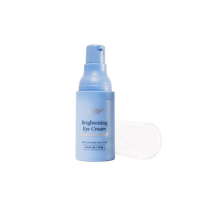 City Beauty Brightening Eye Cream for Under Eye Dark Circles Puffiness Wrinkles - Anti-Aging Under Eye Treatment - Reduces Bags Fine Lines - Hydrating Firming Night Eye Cream For Women 0.5 Fl Oz