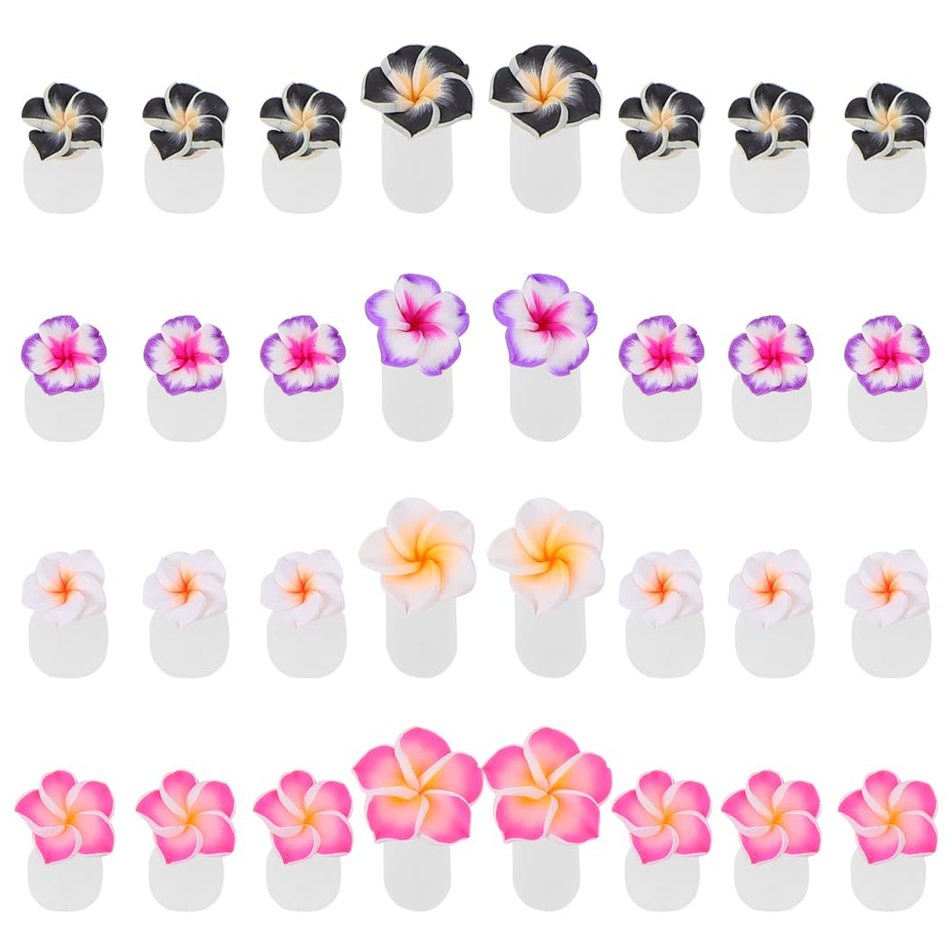 NOLITOY 32pcs Silicone Toe Separators for Women: Flower Toes Dividers - Nail Art Tools Pedicures for Salon