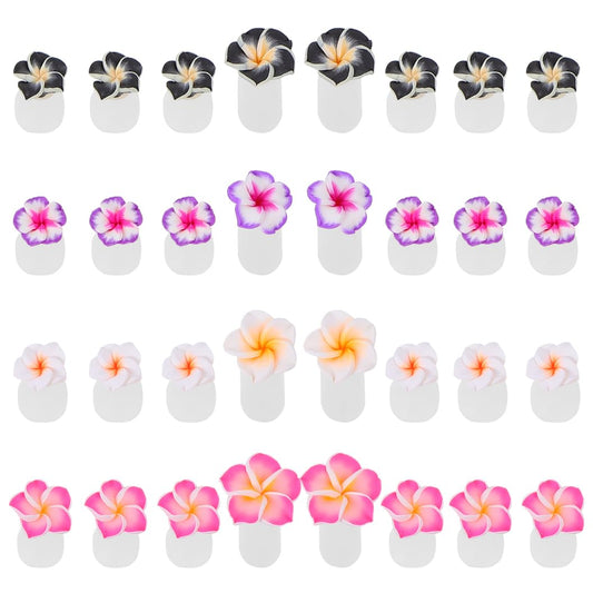 NOLITOY 32pcs Silicone Toe Separators for Women: Flower Toes Dividers - Nail Art Tools Pedicures for Salon