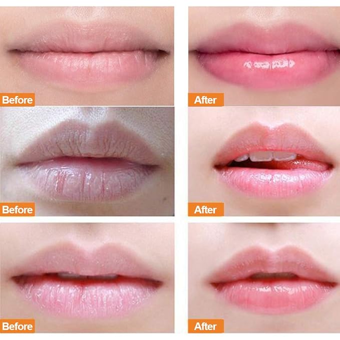 Lip Scrub, Lip Mask and Lip Exfoliator with Double Effect, Lip Sleeping Mask, Repair Lip Mask for Dry, Cracked Lips, Collagen Booster Sleeping Lip Mask Repair Treatment to Restore, Lip Moisturizer for Lip Treatment Care, Lip Repair Balm (Strawberry)
