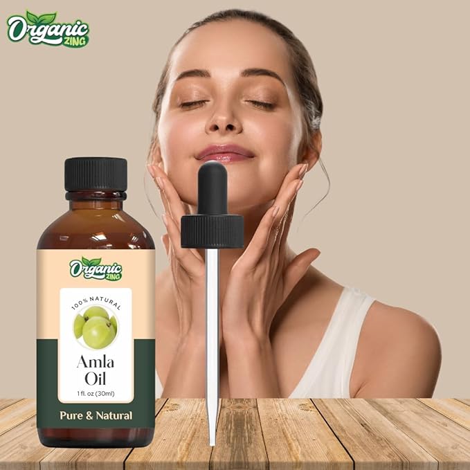 Amla (Phyllanthus emblica) Oil | Pure & Natural Carrier Oil for Skincare, Hair Care & Massage - 30ml/1.01fl oz