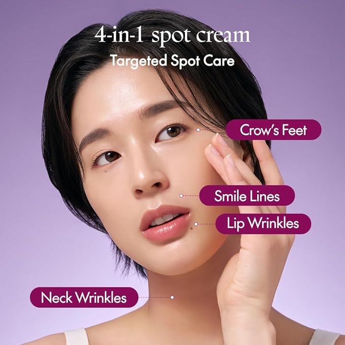 PURITO SEOUL Timeless Bloom Retinol Spot Cream, Korean Jeju Hydrangea, for Sensitive Skin, Retinol Cream, Wrinkle Reduction, Anti Aging Face Cream, K-Beauty, 30ml 1fl.oz