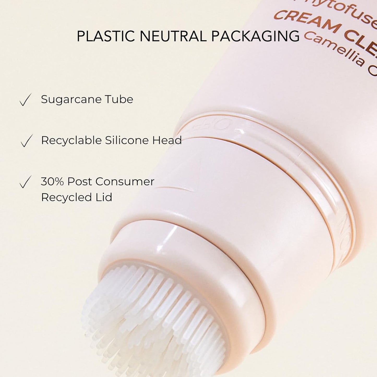 INIKA Organic Phytofuse Renew™ Cream Cleanser | Sensitive, 100% Natural, Deeply Cleanse & Boost Ccirculation. Restores Hydration & Protects Skin Barrier. 100mL