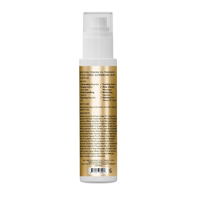 Nakery Liquid Silk Shaping Body Oil - Skin Firming & Tightening Body Oil - Wrinkle & Stretch Mark Oil - Skin Therapy Oil for Cellulite Loose & Aging Skin - Moisturizing Body Oil for Dry & Ashy Skin