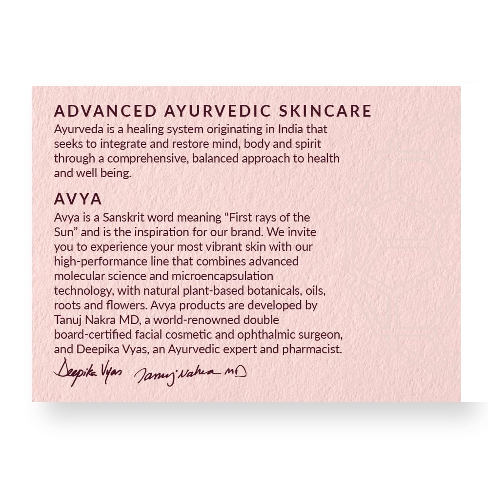 AVYA Hydroveda Moisturizer (1.7oz) - Advanced Ayurvedic Skincare/Hyaluronic Acid with Snow Mushroom/Soothes and Hydrates for Youthful Skin
