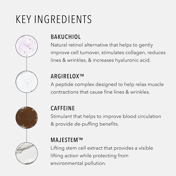 HydroPeptide Vital Eyes, Instant Awakening Serum, Cooling Rollerball Under Eye Moisturizer 0.3 Ounce