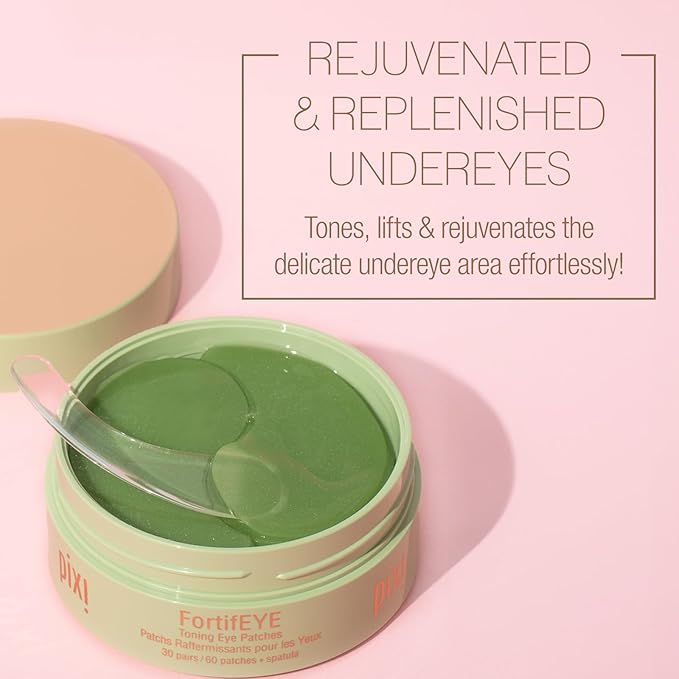 Pixi Ultimate Eye Patch Bundle - 5 Varieties for Depuffing, Brightening, Firming, and Hydrating | Includes DetoxifEYE, BeautifEYE, FortifEYE, Hello Kitty AnyWhere Patches, Dream-yEYE | 30 Pairs