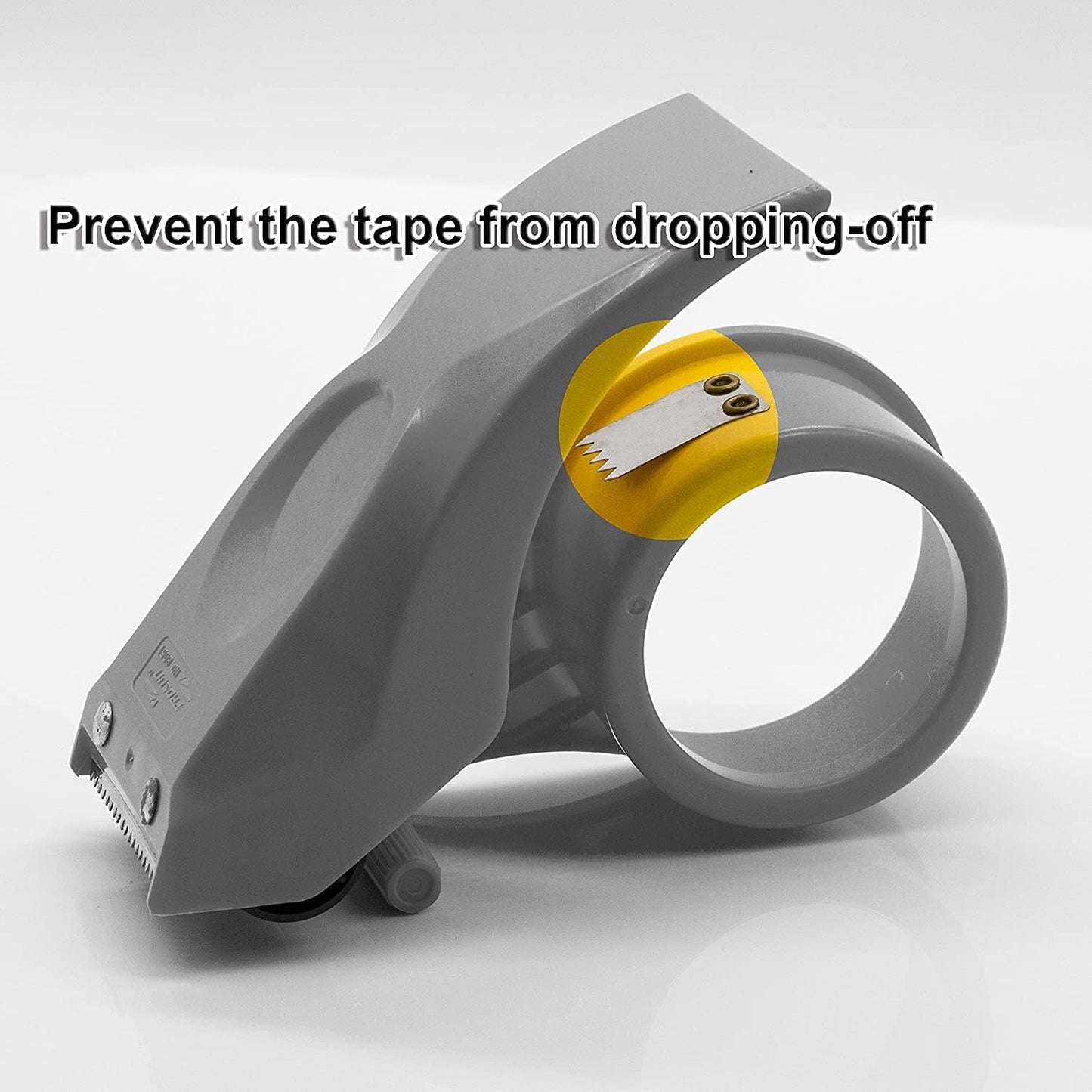 Easy-Mount 2 Inch Tape Gun Dispenser Packing Packaging Sealing Cutter Blue Handheld Warehouse Tools Pink