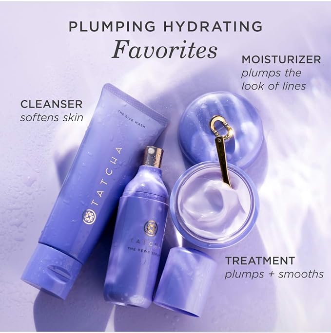 Tatcha The Dewy Serum | Hydrating Serum for Smoother, Plumper & Dewy Skin | 30 ml / 1 oz