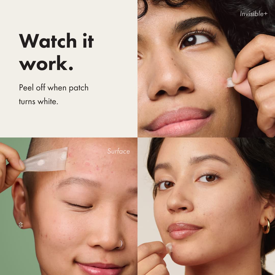 Mighty Patch™ Variety Pack from Hero Cosmetics - Hydrocolloid Acne Pimple Patches for Covering Zits and Blemishes, Spot Stickers for Face and Skin, Korean Skin Care, 26 ct (Pack of 2)