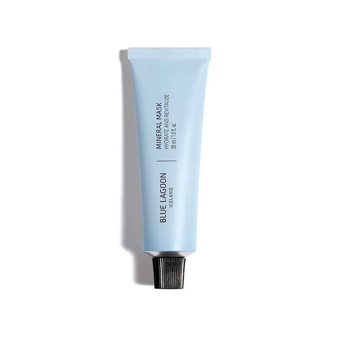 Blue Lagoon - Hydrating Overnight Mineral Face Mask - Hydrating Treatment - Overnight Mask - Moisturizing Skincare - Sleeping Mask - Sustainable, Bioactive Icelandic Skincare (1 fl oz | 30 ml)