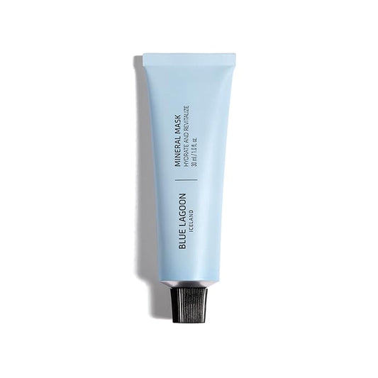 Blue Lagoon - Hydrating Overnight Mineral Face Mask - Hydrating Treatment - Overnight Mask - Moisturizing Skincare - Sleeping Mask - Sustainable, Bioactive Icelandic Skincare (1 fl oz | 30 ml)