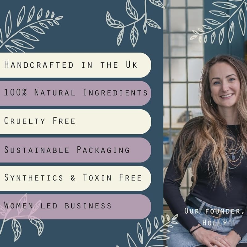 The Ilex Wood - Frankincense and Bergamot Face Balm - 100% Natural, Vegan, Moisturising, Anti Ageing, Wrinkle and Line Reducing Ingredients, Cruelty Free - 60ml (2.03 fl oz)
