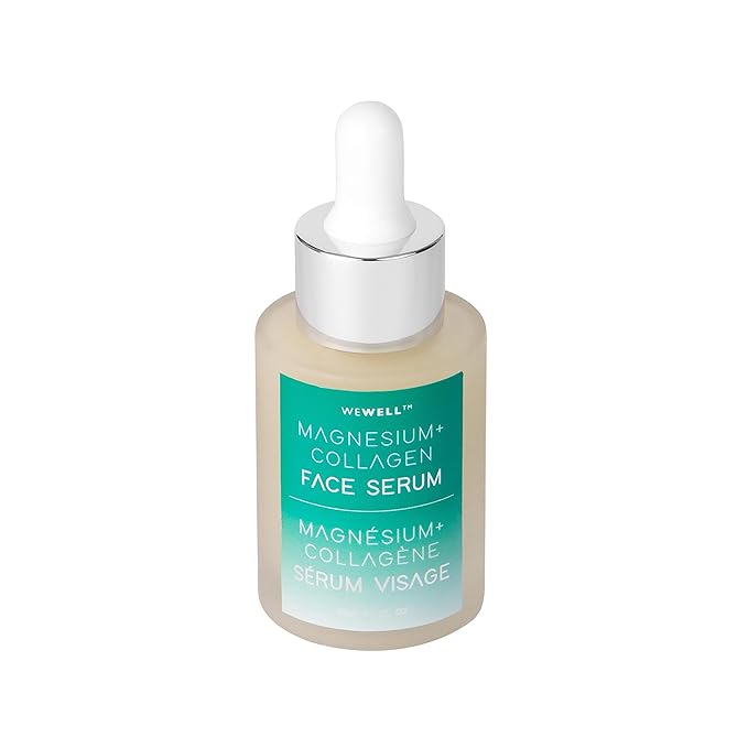 Skip The Spa Magnesium + Collagen Moisturizing Face Serum, Ultra-Hydrating & Firming Formula - Hydrating Collagen Face Serum, Magnesium Face Serum (30 ml/1 fl.oz)