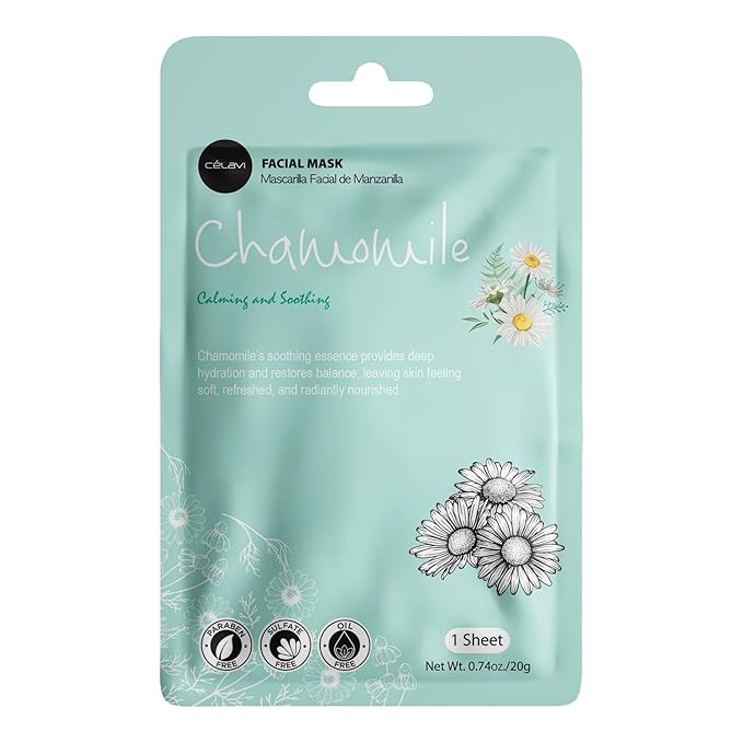 Celavi Essence Facial Face Mask K-Beauty Skincare Korea Skin Care Moisturizing (6 of each) B Set