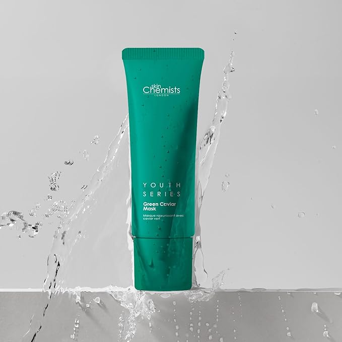 Skin Chemists Anti Aging Face Mask | Green Caviar Anti Aging Face Mask - Nourishing Anti-Aging Facial Treatment Mask for Revived and Protected Skin - Rich in Amino Acids and Antioxidants - 50ml