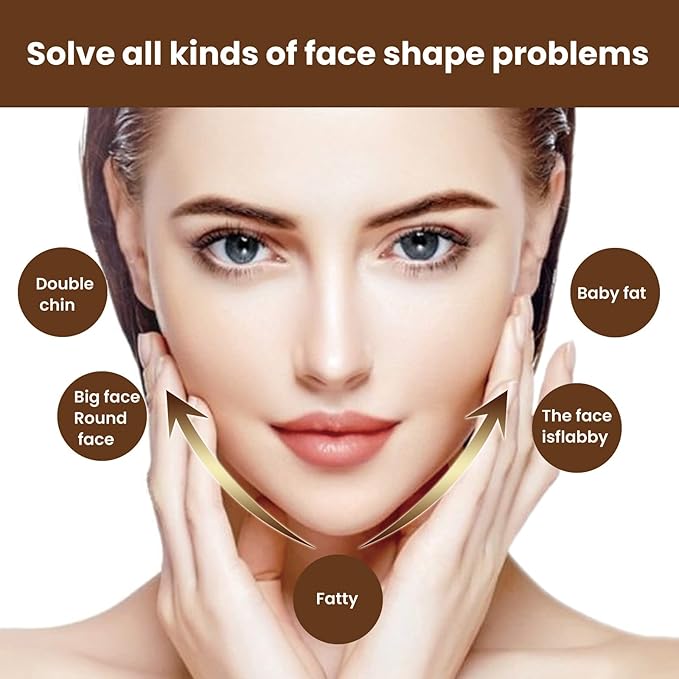 V Line Lifting Mask, 5 Pcs V Shaping Face Masks, Hydrogel Collagen Mask with Aloe Vera, Neck Tightening Tape Patch Jawline Contour Firming Band, Double Chin Reducer Face Full of Vitality