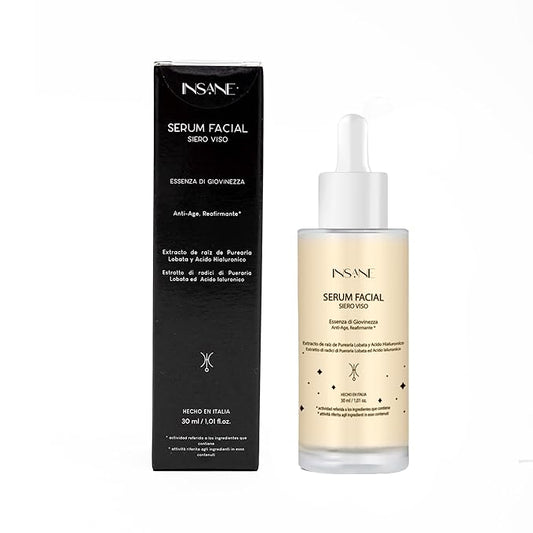 Youth Essence Brightening Face Serum — Even Skin Tone, Plumping & Anti-Aging — Hyaluronic Acid + Kudzu & Centella Asiatica — Radiant, Glow-Boosting Formula. Dermatologically Tested.