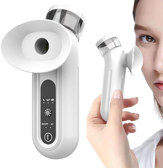 Portable Eye Steam Sprayer, Heated Mist for Dry Eye Relief, Moisturizing Eye Treatment, Mini Soothing Steamer for Eye Care