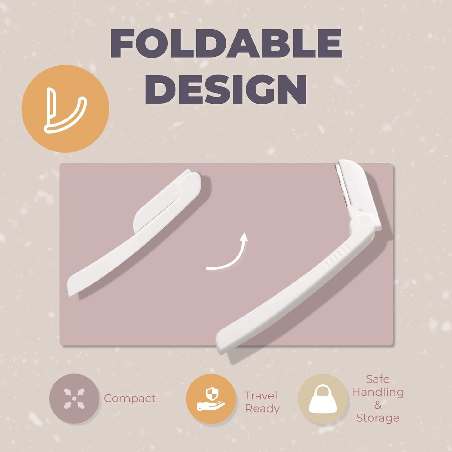 Jasclair Dermaplaning Razor (9 Count) – Face Razors for Women for Peach Fuzz, Eyebrow Shaping & Gentle Exfoliation – At Home Facial Shaver for Smooth Skin & Flawless Makeup Prep