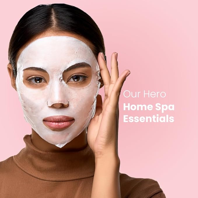 15 Min Pamper Me Kit by Naisture – Korean Spa and Skincare Kit for Women with Hair Mask, Hand and Foot Masks, Eye Mask, and Face Masks