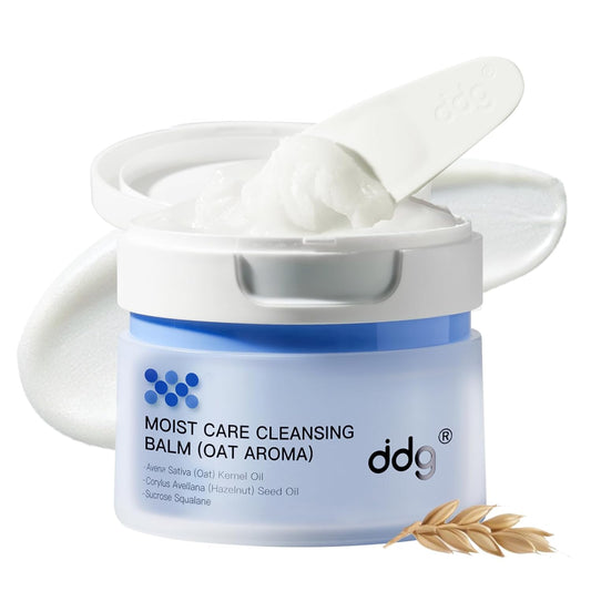 ddg Cleansing Balm,Makeup Remover Balm for Sensitive Skin,Vegan,All Natural Plant Oils,Nourish & Hydrate,Facial Cleanser for Heavy Makeup Removal(100ml/3.38fl.oz)