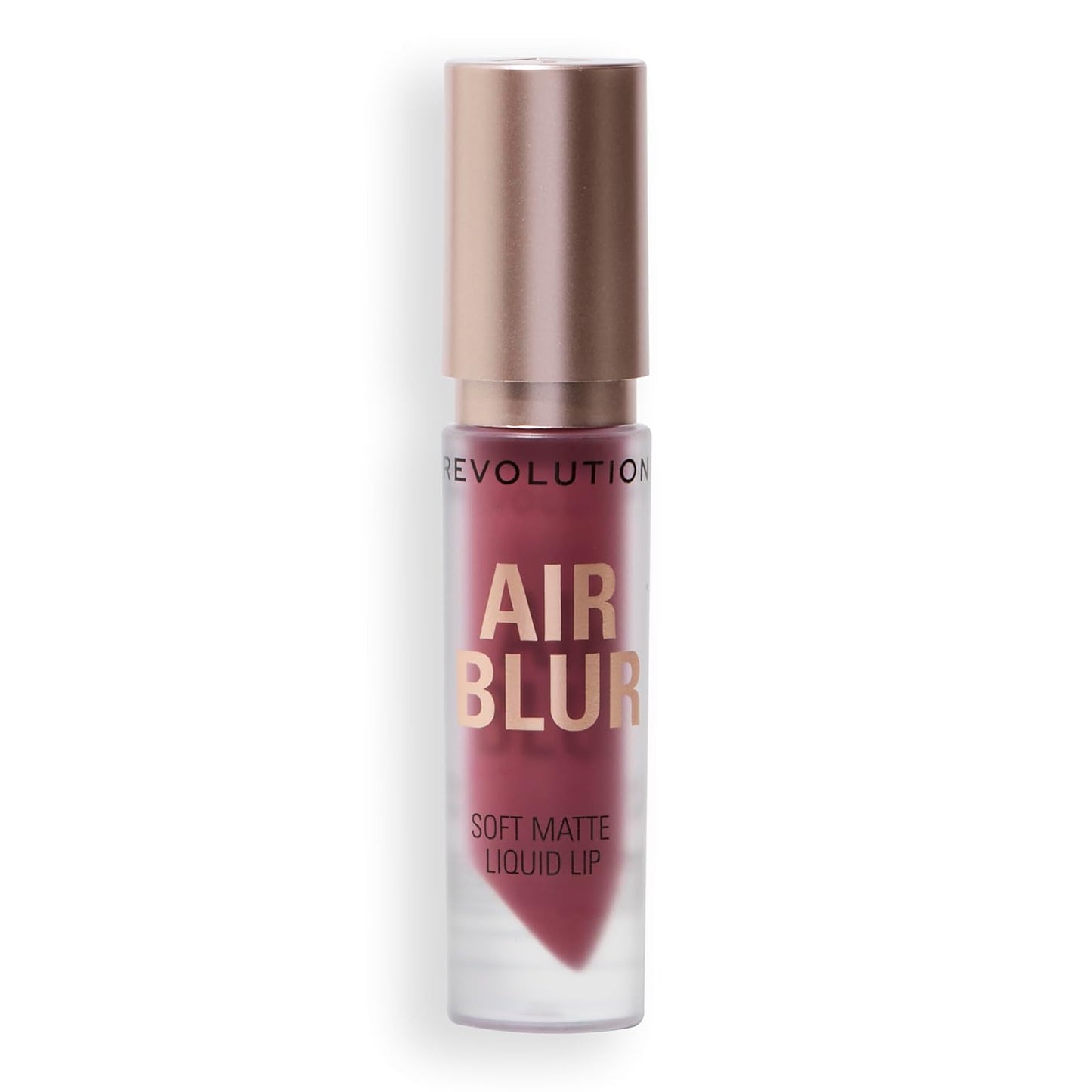 Revolution Beauty London, Air Blur Matte Liquid Lipstick, Long-Lasting Lip Color, Face Makeup, Vegan & Cruelty-Free, Black Cherry Cool-Toned Mauve, 0.11 fl oz